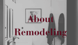 about remodeling